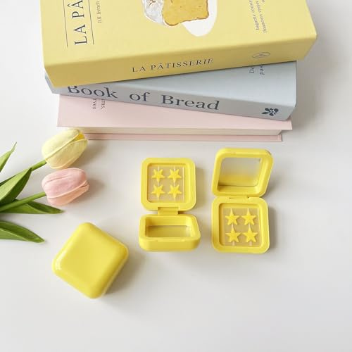 Yellow Star face Patches - DWUENT 32 Pcs Star-Shaped Hydrocolloid Pimple Patches in Yellow Box, Cute Acne Patches for Face to Absorb Fluid & Reduce Redness