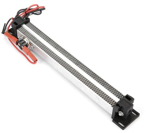500W PTC Ceramic Air Heater, Aluminum Tube, Energy Saving, High Security, Compact Space Heating for Air Conditioner, Electric Heater, Humidifier, Voltage, 186mm Length