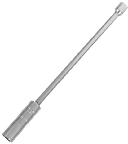 CLISPEED Douille De Bougie D'allumage - 16 Mm, Pivotante Magnétique Murale, 12 Points, Outil De Démontage De Bougie D'allumage, Rotation Flexible Pour Restreints, Voitures,