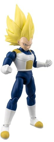 BANDAI - Dragon Ball Daima Super Saiyan 3 Vegeta - Figurine Dragon Star 17 cm - Figurine Vegeta SSJ3 Collection - Licence Officielle Dragon Ball - Figurine articulée - Jouet Enfant 4 Ans et + - 40738