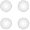 UESWILL 4 Pcs Replacement Bottom Case White Rubber Feet Foot for UESWILL Compatible with Macbook Pro/MacBook Air Case