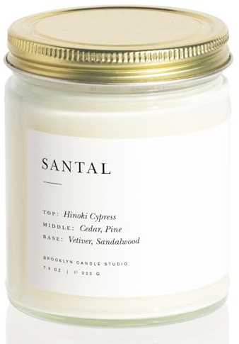 Brooklyn Candle Studio Santal minimalistisch Jar Soja Kerze