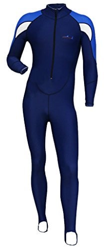 Sharplace Tauchanzug lang Stretch Damen Herren Badeanzug Schnorchelanzug Schwimmanzug, Weiß für Männer, XL