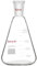 StonyLab Glass 24/40 Erlenmeyer Flask, Borosilicate Glass Heavy Wall Flask with 24/40 Standard Taper Outer Joint, 500ml