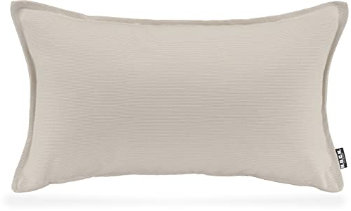 H.O.C.K. Caribe Outdoor Kissen inkl. Füllung 50x30cm wasserabweisend/lichtecht (6-7) für den Garten (50x30cm, Beige)