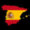 Fabulous Poster Plakat Wappen Karte Flagge Spanien Fußball Nationalmannschaft