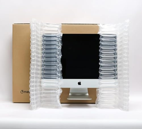 MacTeam Double-Walled Shipping Box with Blow-Up Inserts for 27'' Monitor All-in-One Computer