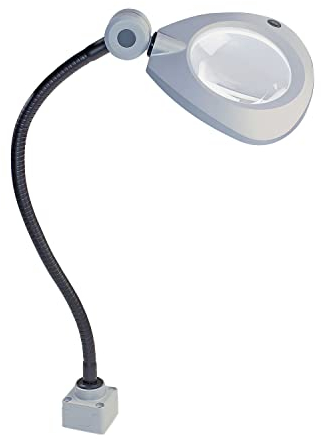 LED2WORK CENALED LENS Flexarm AC 121110-11, LED-Lupenleuchte, Schwanenhals, dimmbar