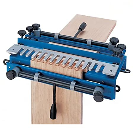 ZHELLY Qualitätswerkzeuge 300 mm/12 Zoll Holzbearbeitungs-Schwalbenschwanzmaschine Holz-Schwalbenschwanzlehre, tragbare Maschine, halbdurchlässiges Druckguss-Verbindungsstemmwerkzeug