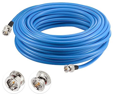Superbat 3G/6G/12G SDI Cable 75m BNC Belden 1694A 75ohm Male to Male SDI Video Cable for HD Camera CCTV Monitor Video Equipment Supports HD-SDI/3G-SDI/6G-SDI/12G-SDI/4K/8K