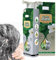 EXQST Reine Pflanzenextrakte, graue Haarfarbe, Blasenhaarfarbe, Pflanzenblasenhaarfarbe, Blasenhaarfarbe für Frauen und Männer