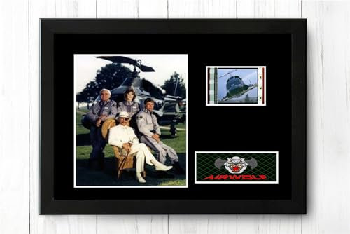 Airwolf Original-Filmstreifen, gerahmt, tolles Geschenk