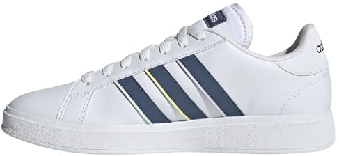 adidas Damen Grand Court Base 2.0 Shoes Schuhe, Cloud White/preloved Ink/Crystal Jade, 38 EU