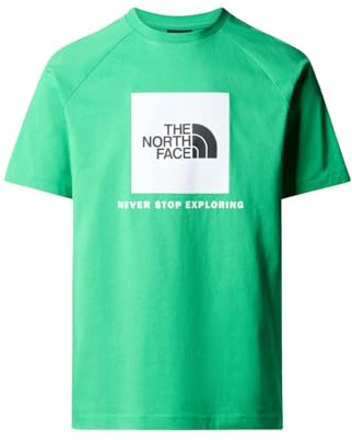 The North Face Raglan Redbox T-Shirt Optic Emerald L
