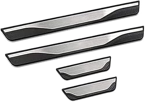 HIPATU Auto Einstiegsleisten Schutz Aufkleber für Audi R8 RS3 RS4 RS5 RS6 RS7 A1 A3 A4 A5 A6 A7 A8, Kratzfeste Auto Türeinstiegsschutz Aufkleber