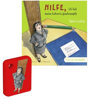 Galakto Audio-Token: Sabine Ludwig - Hilfe, ich hab Meine Lehrerin geschrumpft, Hörbuch für Kinder ab 8 Jahren, Spielzeit ca. 323 min