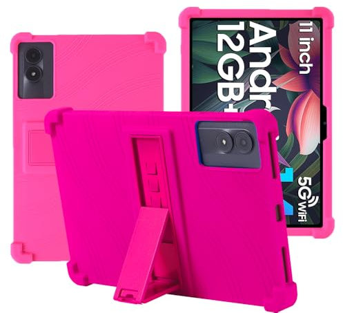YHFZR Case for REDMAGIC Nova Gaming Tablet 10.9 Inch, Soft Kid Friendly Light Weight Build in Kickstand Protective Case for REDMAGIC Nova Gaming Tablet 10.9 Inch, Rose
