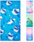 Joyoldelf Strandtuch Kinder, 140 x 70 cm Badetuch Strandhandtuch für Mädchen und Jungen - Urlaub Must Haves