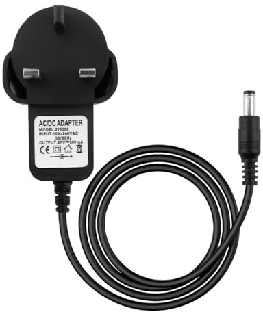 Enjiror 27V 500mA Charger for Gtech AirRam MK2 Cordless Vacuum Cleaner Power Supply Adapter Compatible with Gtech AirRAM MK2 K9 AFT001 AR01 AR02 AR29 AR30 ATF27 ATF29 ATF40 ATF41 DM001