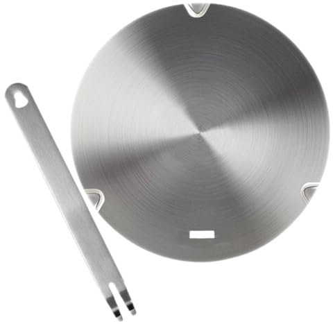 UTHCLO Plaque de Diffusion de Chaleur Acier Inoxydable Adaptateur pour à Induction Électriques Gaz pour Types de Casseroles et Poêles