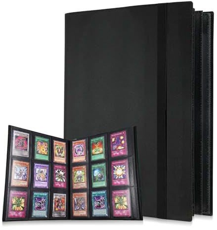 Sammelalbum, Kartenhalter Album, 30 Seiten 540 Taschen | Sammelkartenalben, Sammelkarten Album ist das Geschenk für Kinder (24,5×30,5cm)