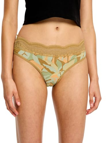 Modibodi Women’s Period Pants High Waist Lace Bikini Moderate Flow 30ml Leakproof Absorbent Underwear Reusable Comfortable Bellbird M