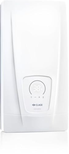 Elektronischer Komfort-Durchlauferhitzer Clage DCX Next L, 18-27 kW, Wandmontage, Made in Germany