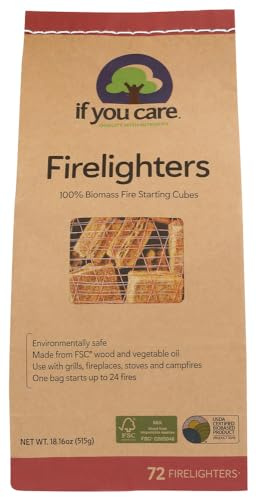 If You Care - Firelighters Wood Starting Cubes - 72 Piece(s)
