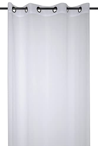 Stof - Monna Voile Polyester Blanc 280 x 140 cm