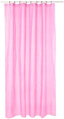 CORTINA DE BAÑO MAGI 140X180 CM ROSA