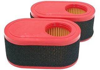 MOWFILL Lot de 2 filtres à air 951-12260 751-12260 de rechange pour MTD 937-05065 Craftsman 33904 avec 951-12256 751-12256 pré-filtre pour MTD Huskee LT3800 LT4200 4P90MUD 4P90MUD P90HUB Moteurs