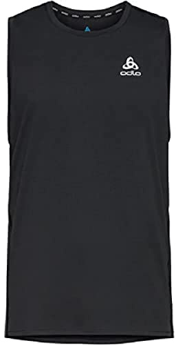 Odlo Laufshirt Herren Kurzarm Zeroweight Chill-Tec I Sport Shirt Männer I Sport Oberteil I Fitness Shirt