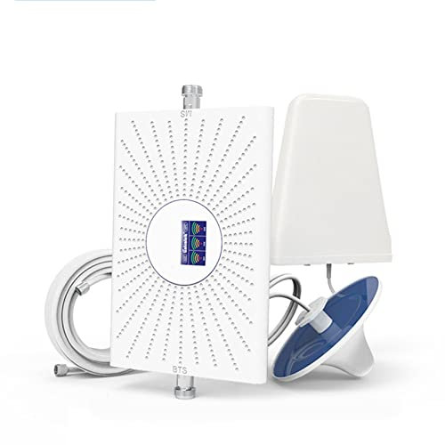 GUOZ 2G 3G 4G Signal Booster 900 1800 2100MHz 70dB 23dBm ALC AGC AMC Amplificador de señal de la señal LCD Repetidor móvil,800 900 1800