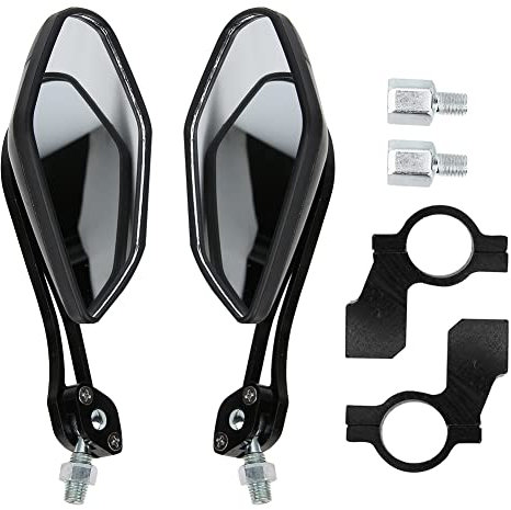 Fahrrad-Rückspiegel, Lenker Fahrrad Spiegel Bergfahrrad Retro Reflektor 360 Grad Einstellung Seitenspiegel Universal Radfahren Reflektieren Rückansicht Zubehör für Fahrrad, Roller, Motorrad