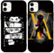 Eouine 2 Stück Handyhülle für iPhone XS/iPhone X Hülle 5.8 Zoll mit Anime Jungs Hunter × Hunter Hülle Killua Zoldyck Hisoka Schutzhülle mit Cartoon Motiv Case Matt Stoßfest TPU Silikon für iPhoneXS