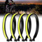 4 Stück Hosen Clips Reflektorbänder, Hosenklammern Für Radfahrerfür Radfahren, PVC Beschichtete Running-Reflektoren Motorrad-Reiten oder Laufen Laufenn Ausführen von Outdoor-Sportarten (4 Stück)