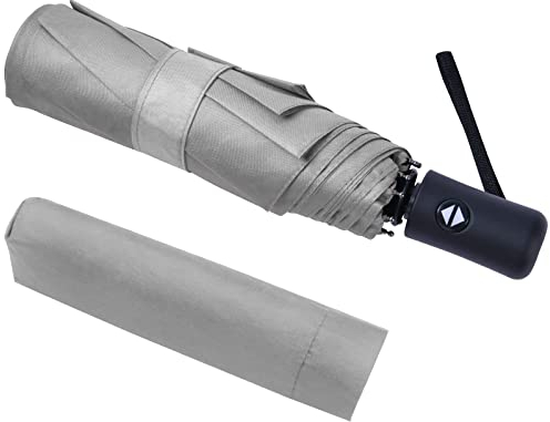 Vicloon Paraguas Plegable Automático con 8 Varillas,Abrir y Cerrar Automático,Secado Rápido 210T Tela y Mango Antideslizante – Resistente al Viento Paraguas para Adultos,Niños