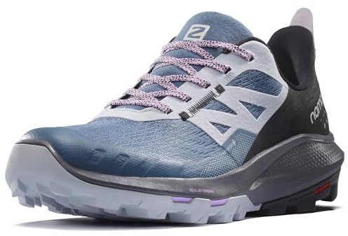 Salomon OUTPULSE Damen Gore-Tex Wanderschuh, Blau (China Blue), 38.5 EU