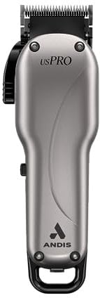 Andis 73135 LCL Akku-Haarschneider/Trimmer mit verstellbarer Klinge usPro Li – Silber