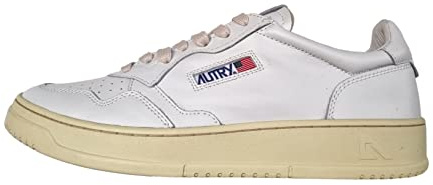 AUTRY Scarpe Sneakers Unisex in Pelle Bianco AULM LL15 (Numeric_37)