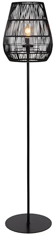 LUCIDE NERIDA - Stehlampe Innen/Außen - Ø 35 cm - 1xE27 - IP44 - Schwarz