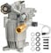 Hourleey 3/4 Zoll Schaft Horizontale Hochdruckreiniger-Pumpe, 3400PSI 2,5GPM, Ersatzpumpe für Hochdruckreiniger, Hochdruckreiniger-Pumpe für Gasreiniger, kompatibel mit Simpson, Ryobi, Honda