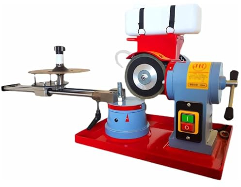 LSBHPPD Round Circular Saw Blade Grinder Machine,Rotary Angle Mill Sharpener,Electric Saw Blade Sharpener Machine for Sharpening Carbide Tipped Saw Blades