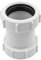 Connettore per tubo dritto Alnicov Connettore per tubo in PVC da 40 mm Giunto a compressione per raccordo per tubo di scarico da bagno da 1/2 