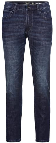 camel active Herren Regular Fit fleXXXactive® Cooling Jeans Dunkelblau, menswear-42/32