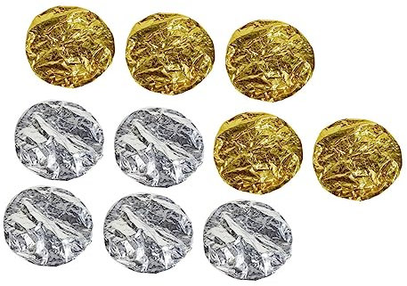 WOONEKY 10stücke Alufolien Haube Friseurhauben Haarfärbemittel Verdunstungshauben Heizhauben