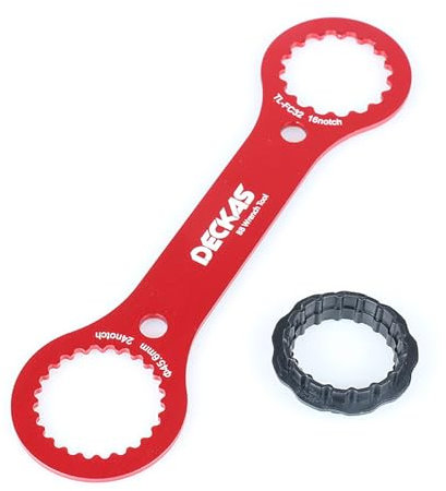 EUZUXU Clé de Pédalier de Vélo, Clé de Pédalier en Aluminium, Clé BB Multifonctionnelle, pour Dub/TL-FC32/TL-FC25/TL-FC24 pour Les Réparations de Vélos