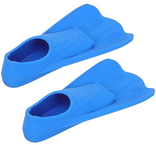 Yardwe Schwimmflossen Für Junge Mädchen Flexible Silikon-schwimmflossen Tragbare Schwimmflossen Für Training Und Freizeit Für Anfänger Und Übung Im Wasser Komfortables Design Für Kleine f