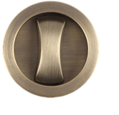 Elegante serratura invisibile perfetta aggiunta alla tua installazione di sicurezza domestica (ottone)