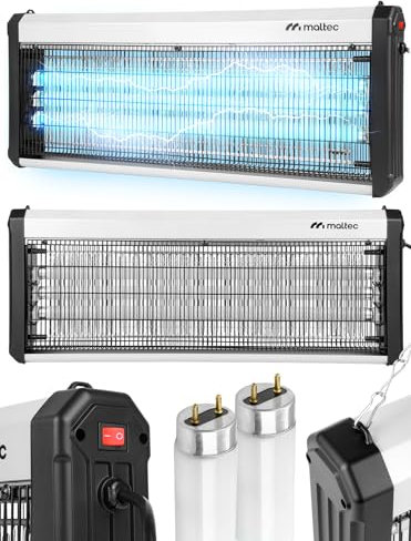 MalTec Insektenvernichter elektrisch Mosquito Killer Lamp 60W Mückenlampe UV-Licht Moskito Indoor Trap